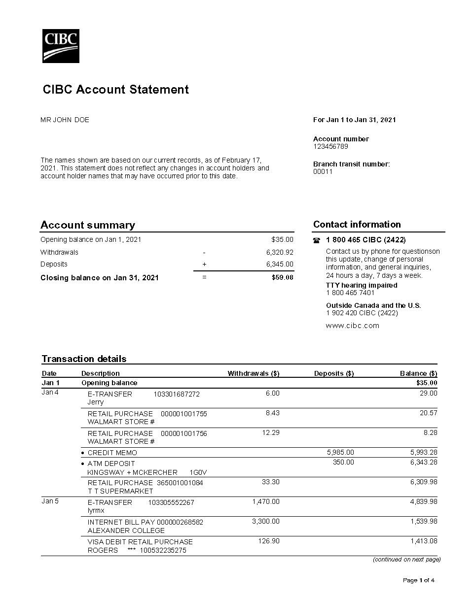 cibc business plan template